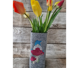 ADVENTSKALENDER 12. Dezember - Stickserie Frühlings Wichtel